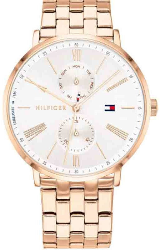 Tommy Hilfiger Jenna Analog Quartz Gold Stainless Steel Women's Watch - 1782070