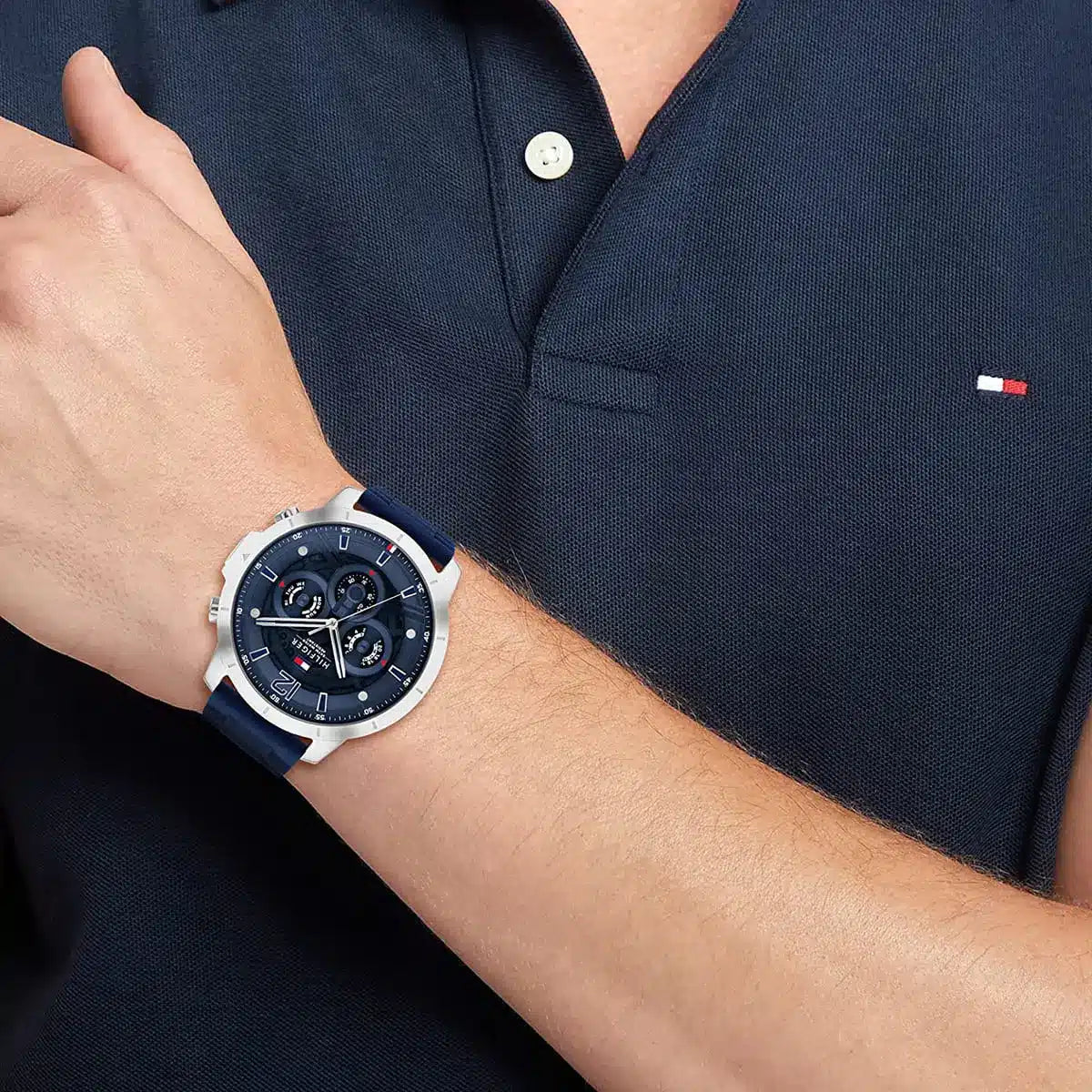 Tommy Hilfiger Blue Men's Watch - 1710489