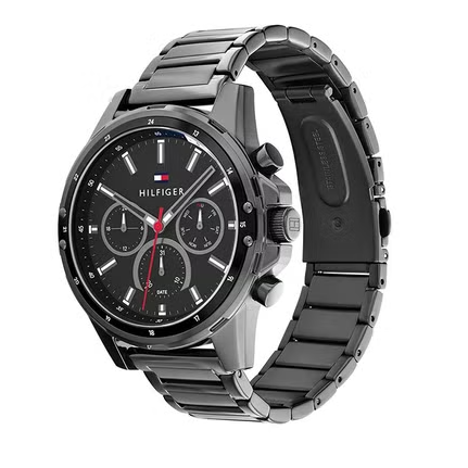 Tommy Hilfiger Mason Analog Black Dial Men's Watch - 1791935