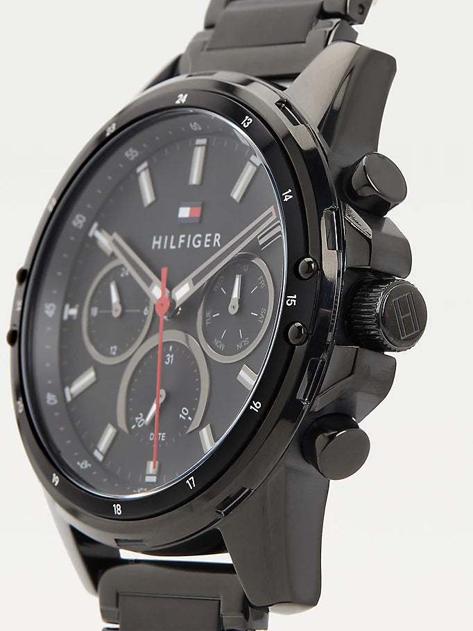 Tommy Hilfiger Mason Analog Black Dial Men's Watch - 1791935