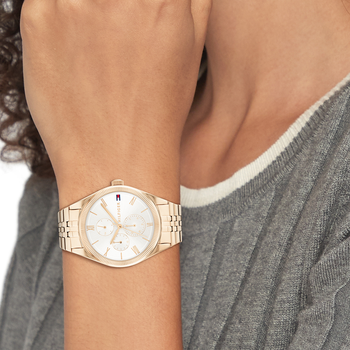 Tommy Hilfiger Monica with Silver Dial Ladies Watch 1782593