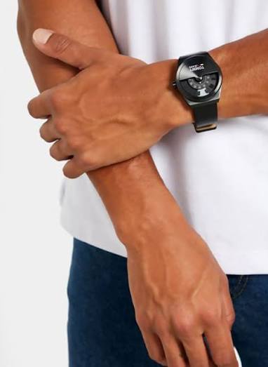 Tommy Hilfiger Monogram Pop Black Men's Watch - 1791773