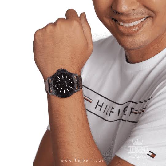 Tommy Hilfiger RYAN Black Analog with Date Men Watch - 1710530