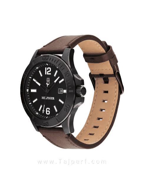 Tommy Hilfiger RYAN Black Analog with Date Men Watch - 1710530