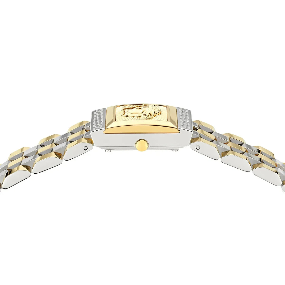 Versace Reveal Green Sunray Dial Two-Tone Bracelet Watch - VE0C00125