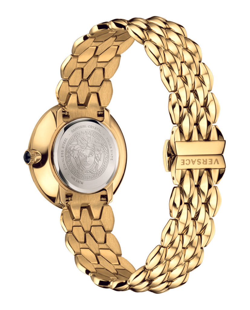 Versace V-Flare Quartz Silver Dial Ladies Watch - VEBN00818