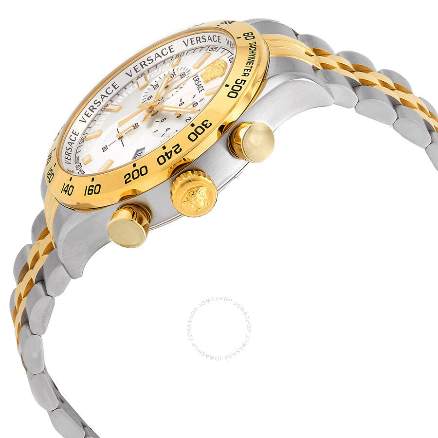 Versace Chronograph Quartz Silver Dial Men's Watch VE2U00422