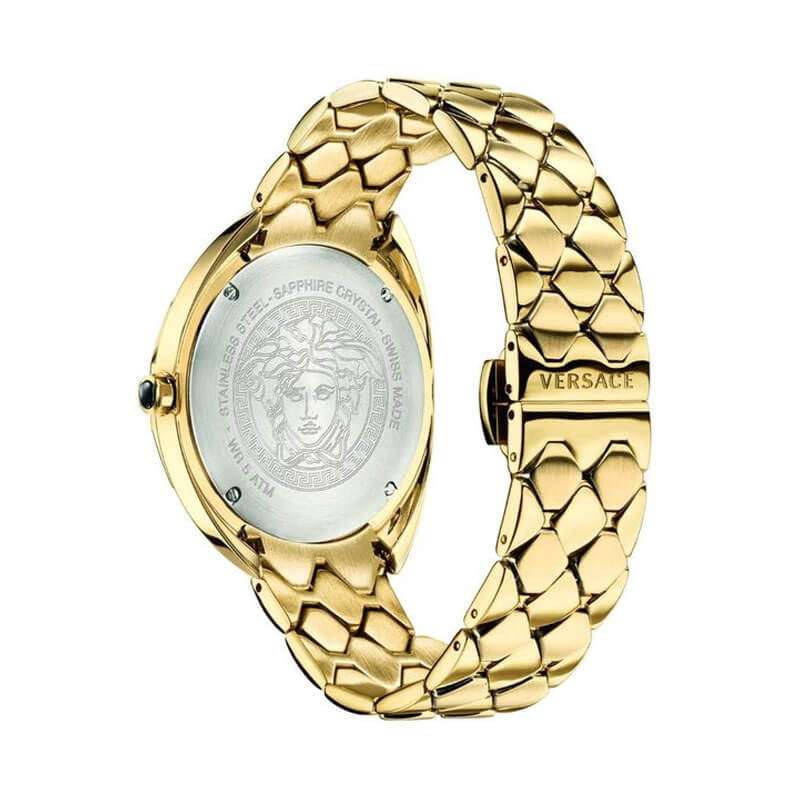 Versace Shadov Gold-Tone Women's Watch VEBM00618