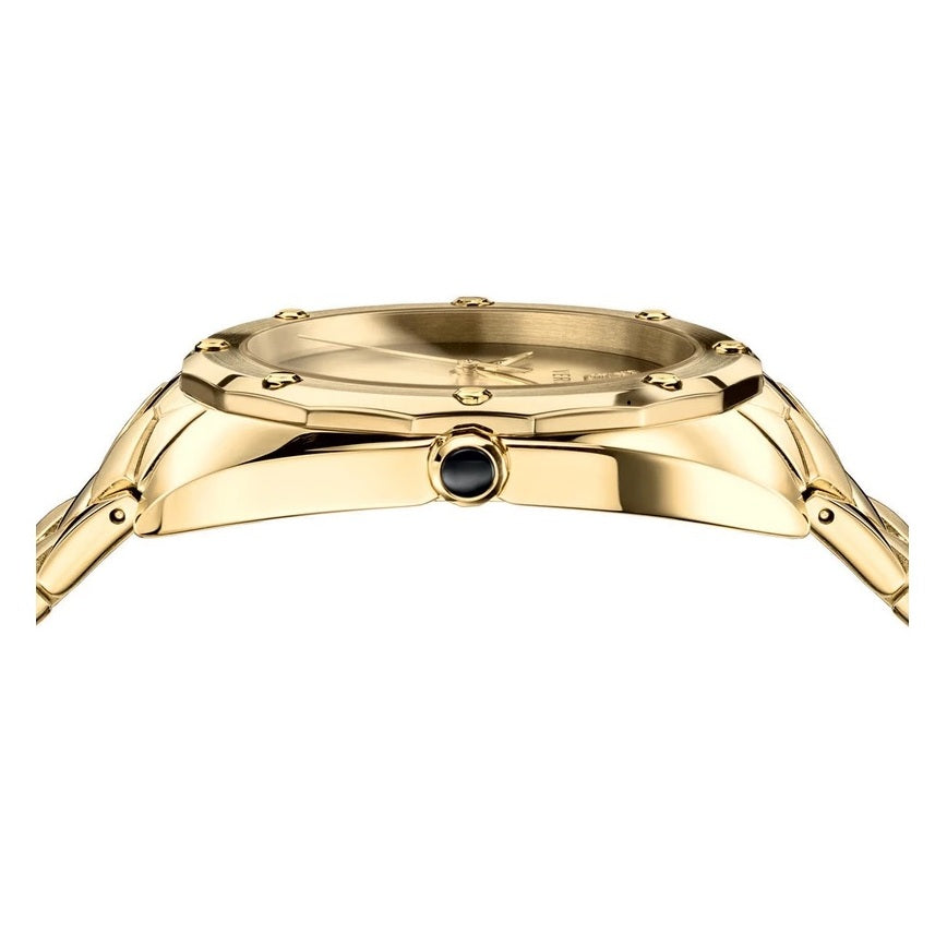 Versace Shadov Gold-Tone Women's Watch VEBM00618