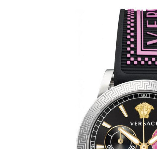 Versace Sport Tech Chronograph Quartz Black Dial Ladies Watch - VELT00619