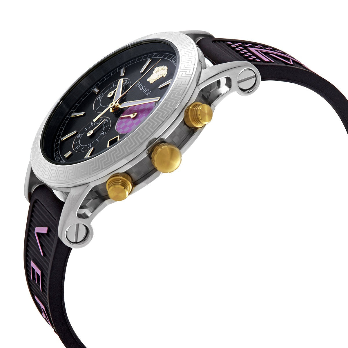 Versace Sport Tech Chronograph Quartz Black Dial Ladies Watch - VELT00619