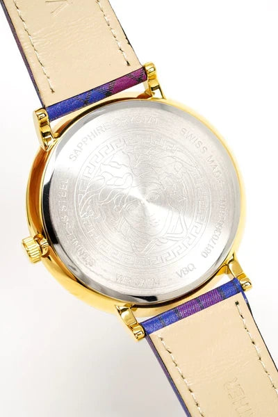 VERSACE V-RACE 46MM Dual Time Women's Watch - VE8100118