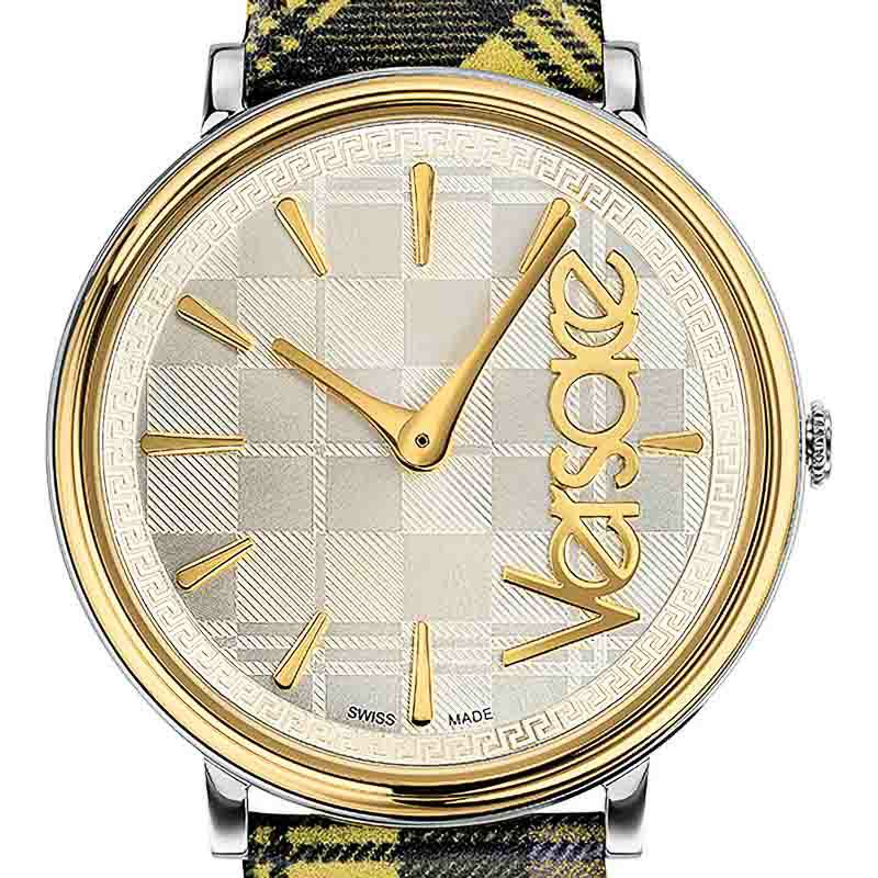 VERSACE V-RACE 46MM Dual Time Women's Watch - VE8100118