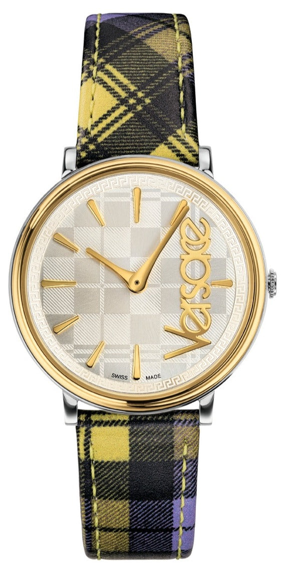 VERSACE V-RACE 46MM Dual Time Women's Watch - VE8100118