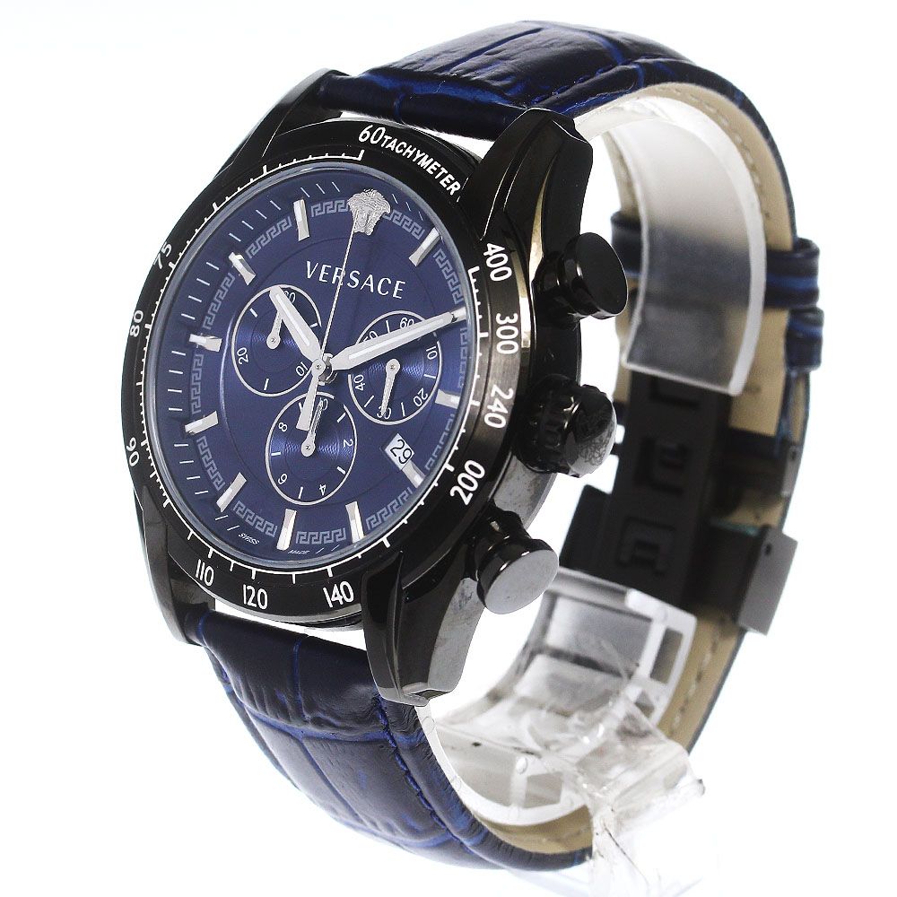 Versace V-RAY Navy Men's Watch - VEDB00418