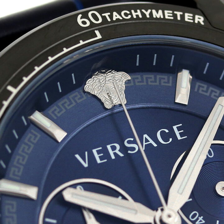Versace V-RAY Navy Men's Watch - VEDB00418