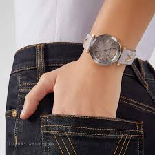 Versace V-Twist Light Pink Dial Quartz Ladies Watch - VELS00219