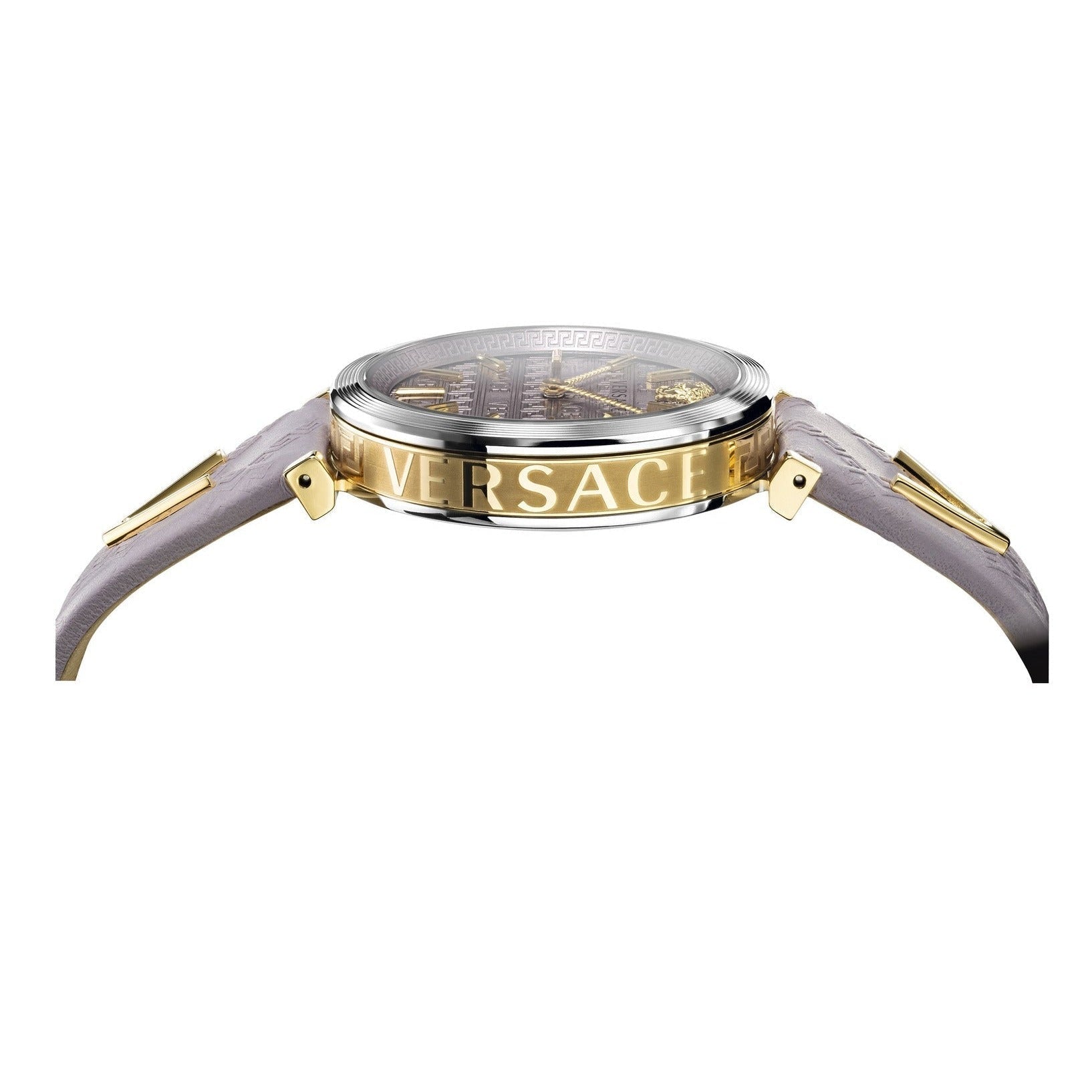 Versace V-Twist Light Pink Dial Quartz Ladies Watch - VELS00219