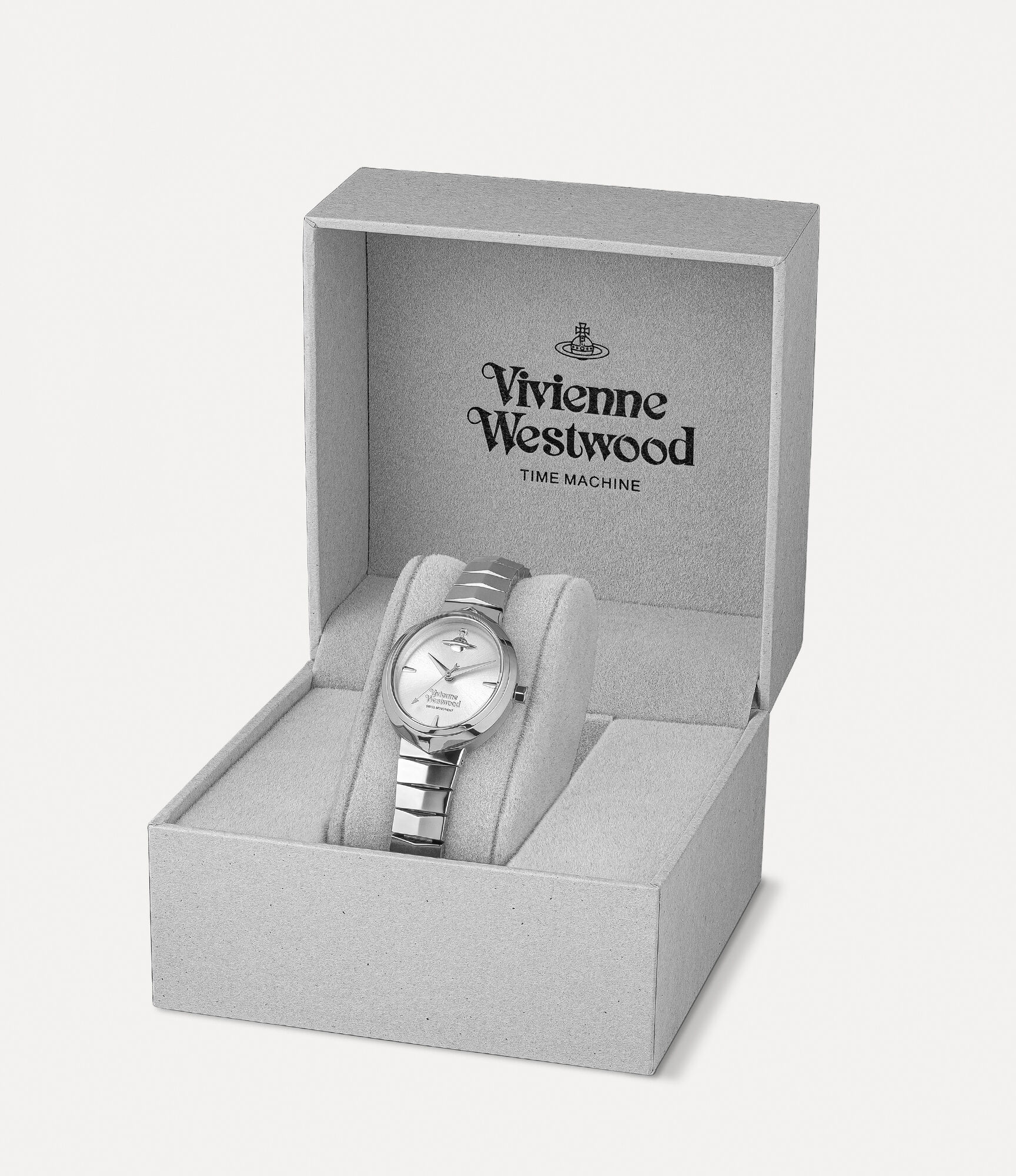 Vivienne Westwood Ladies Armour Silver Watch VV314SLSL
