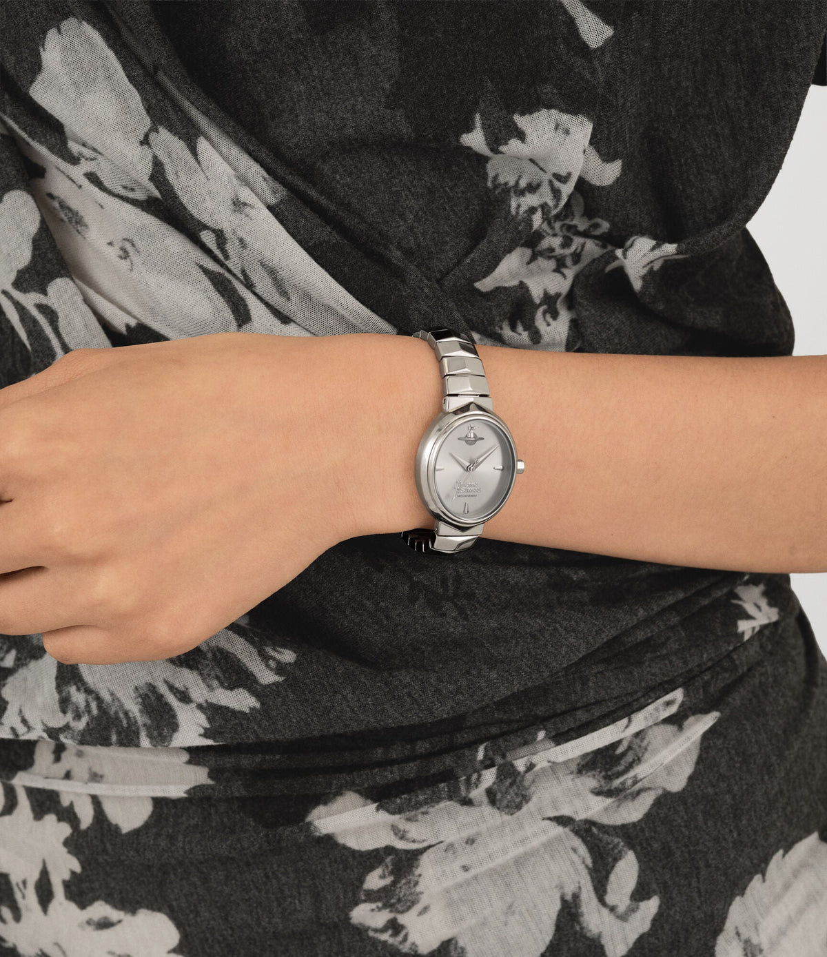 Vivienne Westwood Ladies Armour Silver Watch VV314SLSL