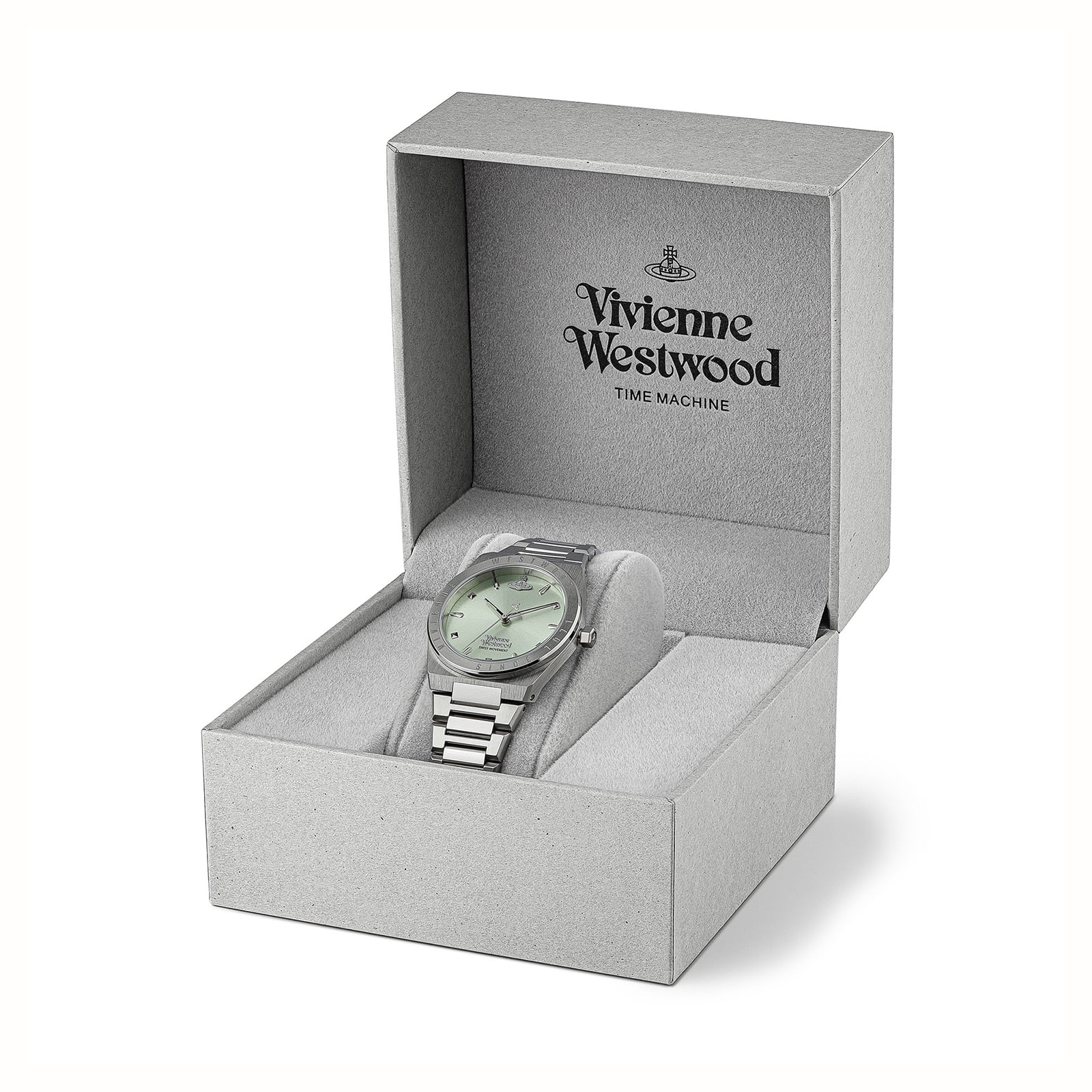 Vivienne Westwood Charterhouse watch in branded grey presentation box