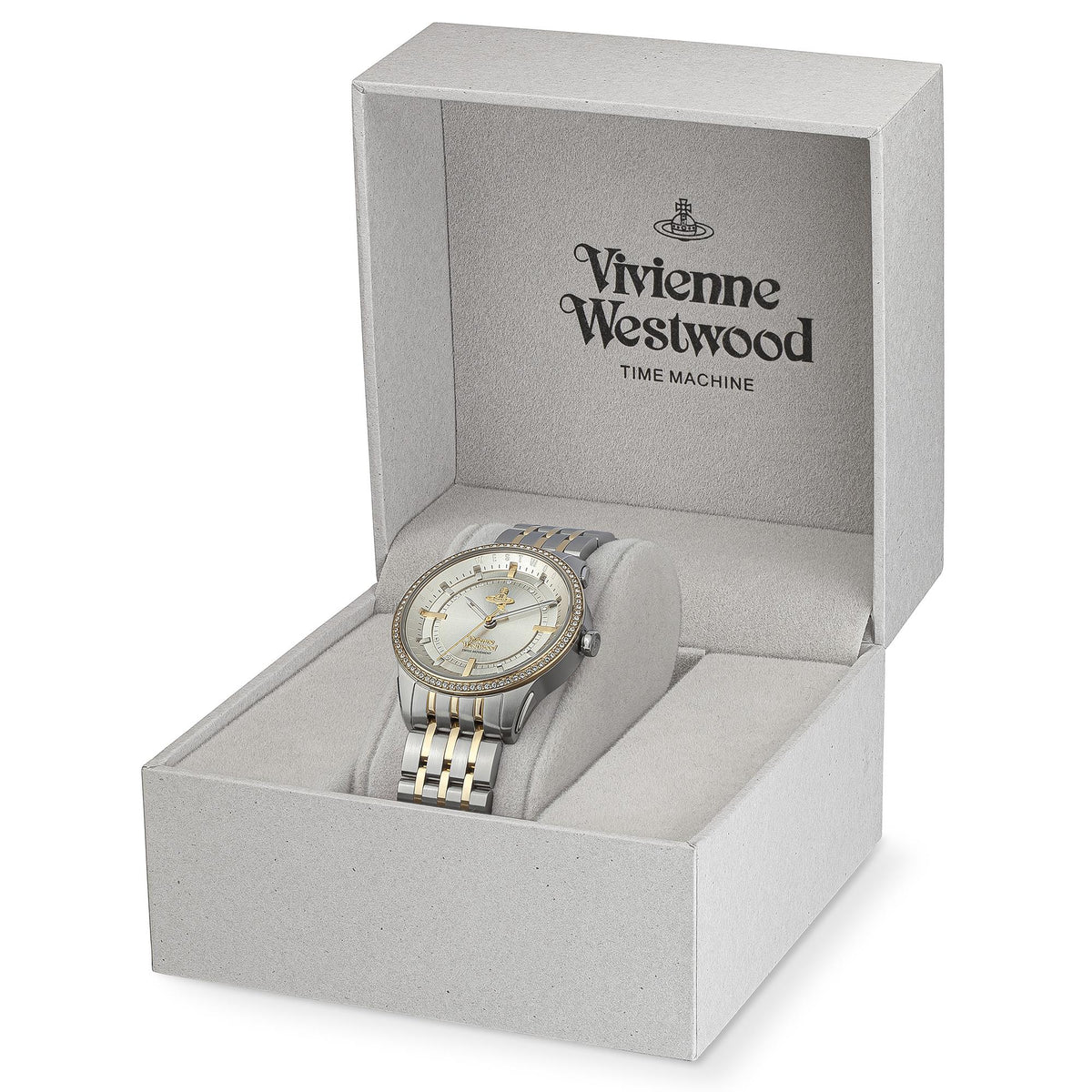 Vivienne Westwood East End ladies watch in original branded presentation box with protective cushion
