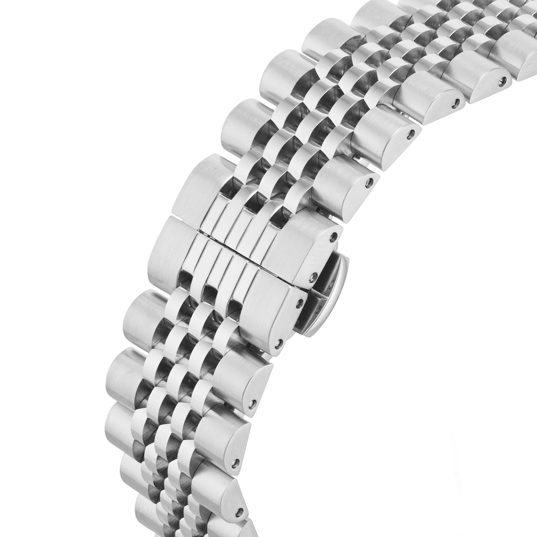 Vivienne Westwood Lady Sydenham stainless steel bracelet close-up detail