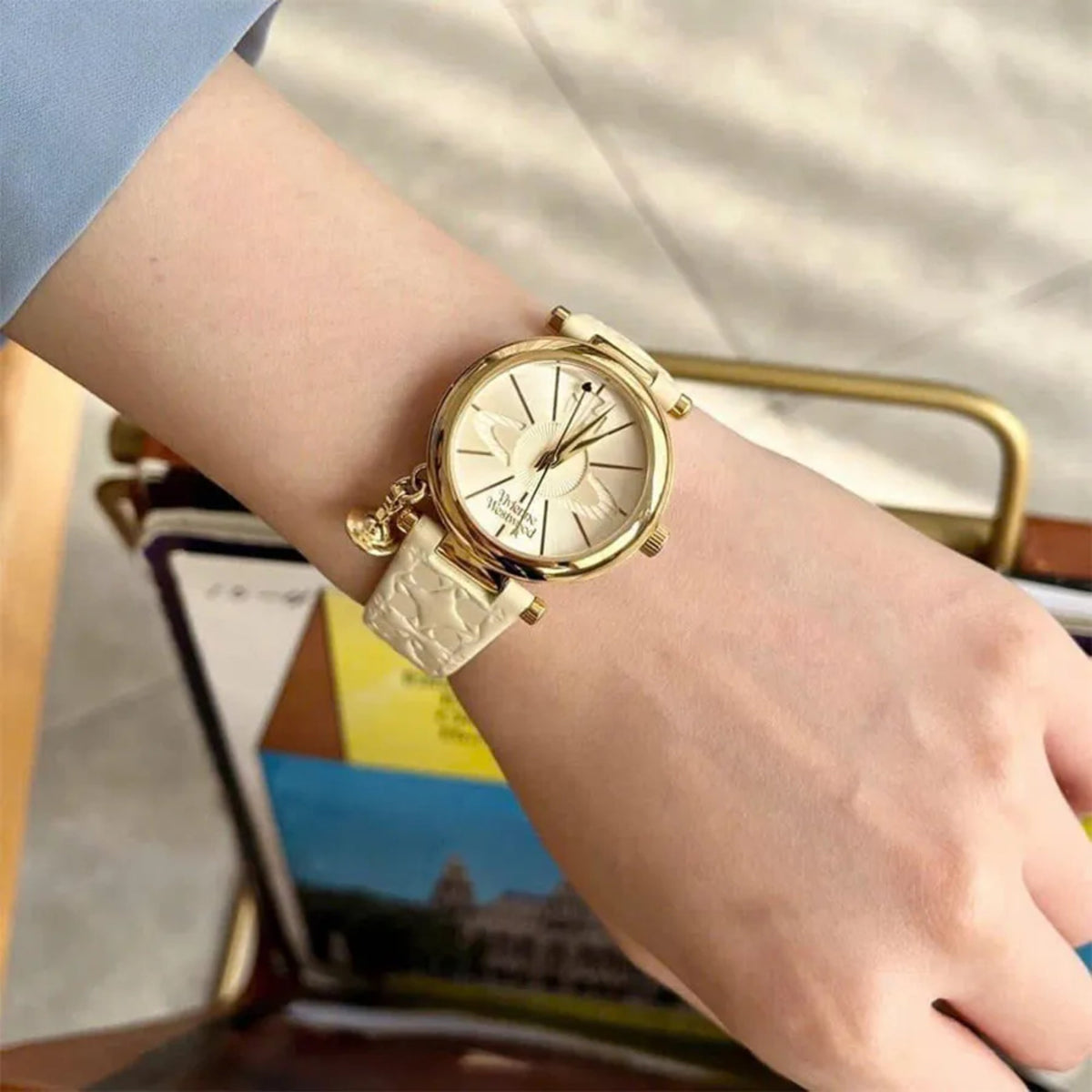 Vivienne Westwood Orb II Quartz Ladies Watch - VV006WHWH