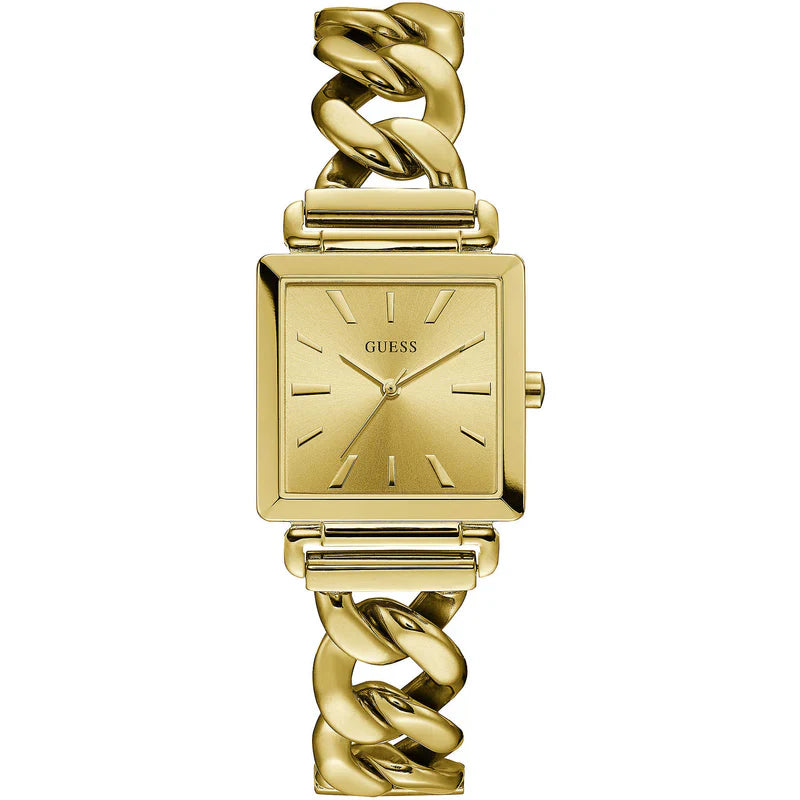 Guess Vanity All Gold Square Women's Watch W1029L2