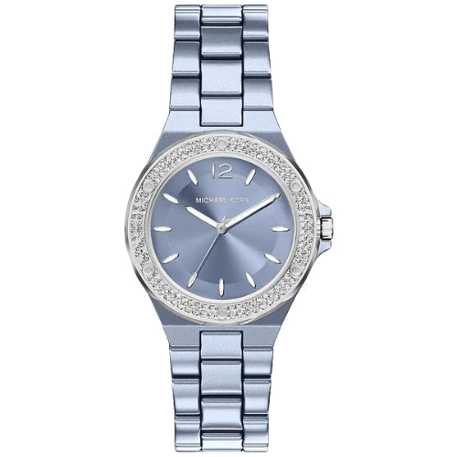 Michael Kors Mini Lennox Pavé Blue-Tone Women's Watch - MKO1255