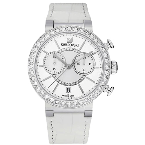 Swarovski Crystalline Oval White Bracelet Watch - 5027127