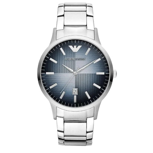 Emporio Armani Renato Quartz Blue Dial Men's Watch - AR11182