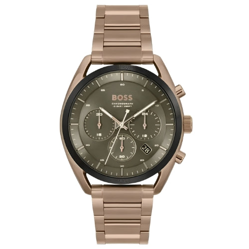 Hugo Boss Top 44MM Quartz Chronograph Men's Watch - 1514094
