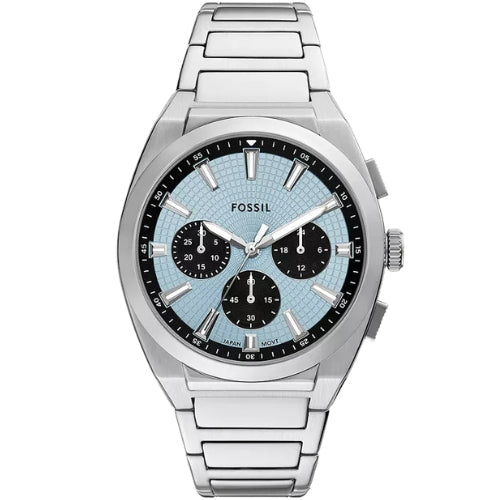 Fossil Everett Chronograph Stainless Steel Men's Watch - FS6105