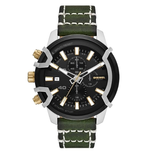 Diesel Griffed Chronograph Quartz Black Dial Men's Watch DZ4585