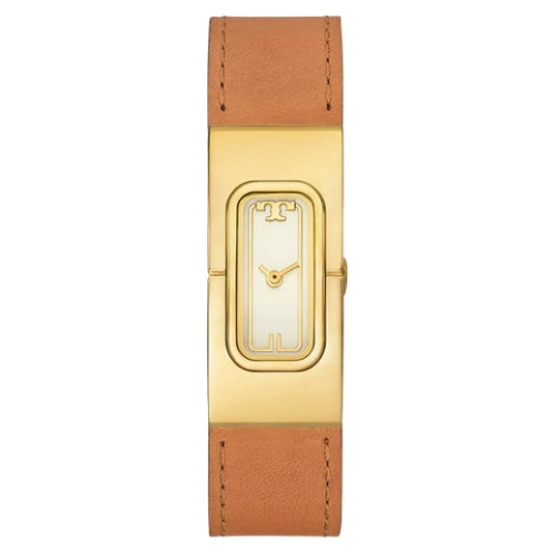 Tory Burch Brown Leather Strap 18mm Women Watch TBW3047