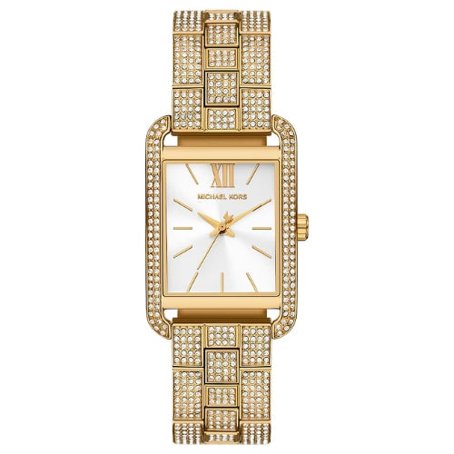 Michael Kors Monroe Pavé Gold-Tone Watch in GOLD - MK01113