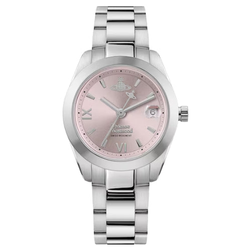 Vivienne Westwood Fenchurch 28mm Stainless Steel Ladies Watch - VV292PKSL