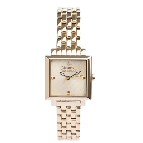 Vivienne Westwood Exhibitor Gold-Tone Stainless Steel Women's Watch VV087GDGD