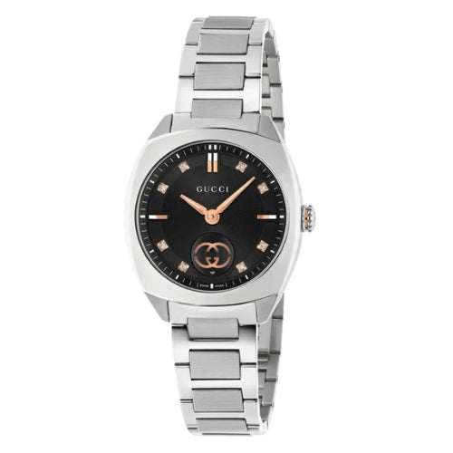 Gucci 29MM Silver Dial Ladies Watch - YA142512