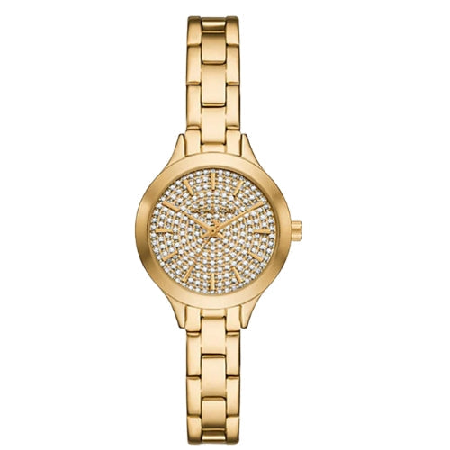Michael Kors Mini Aspyn Pavé Gold-Tone Watch - MKO1086
