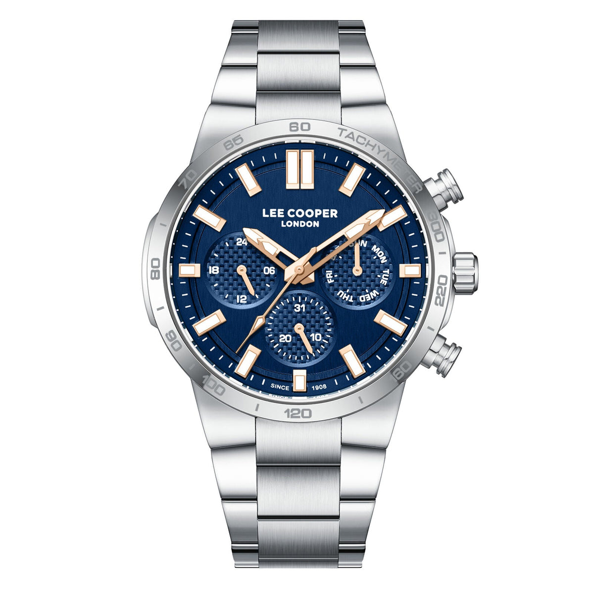 Lee Cooper Silver Men's Watch LC08293.390 LC08293.390 - Image 1
