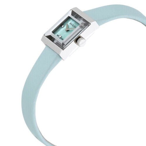 GUCCI G-Frame Square Blue Mother of pearl Dial Women's Watch YA128531