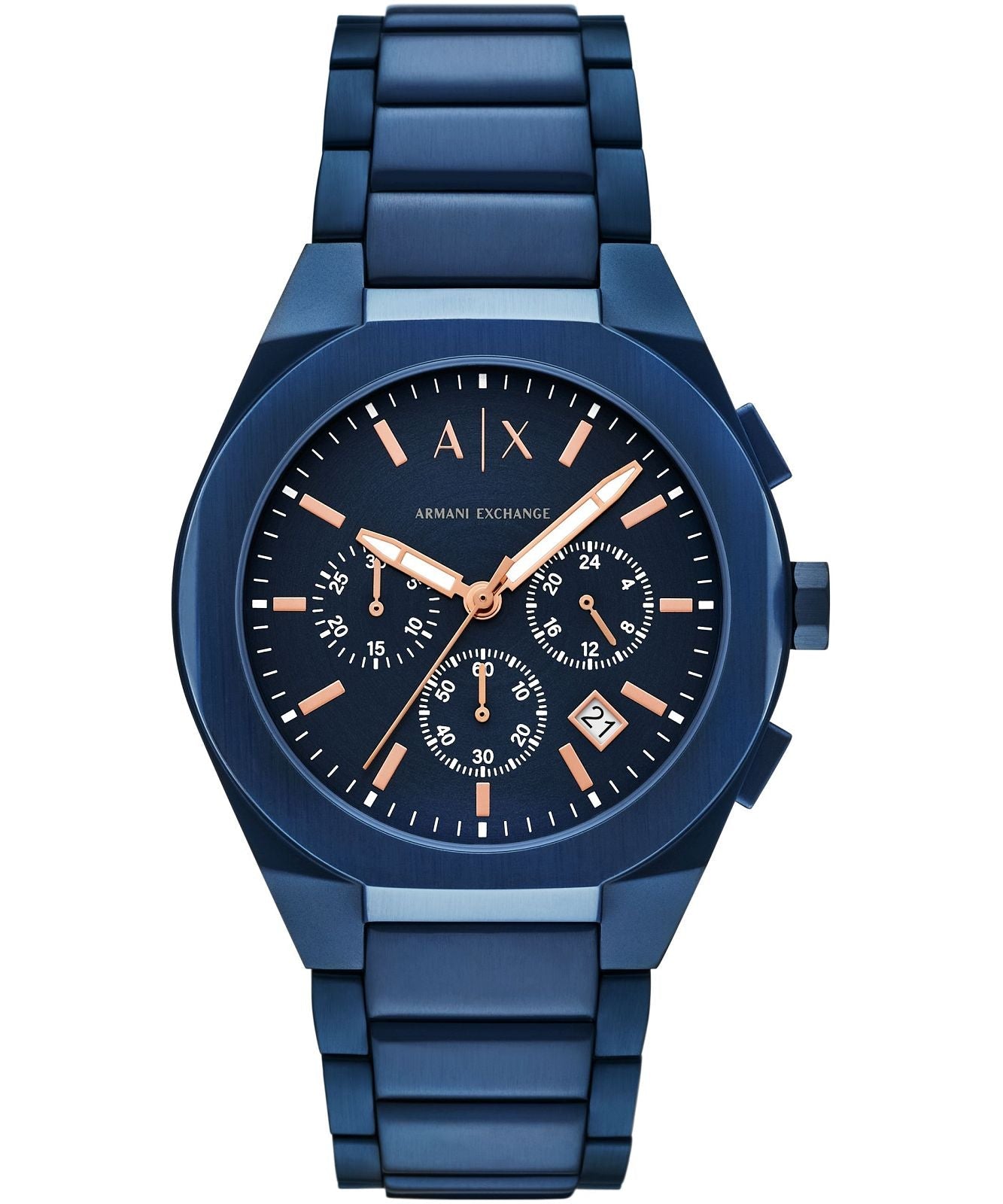 Armani Exchange Sync Chronograph Blue Dial Men's Watch AX4189