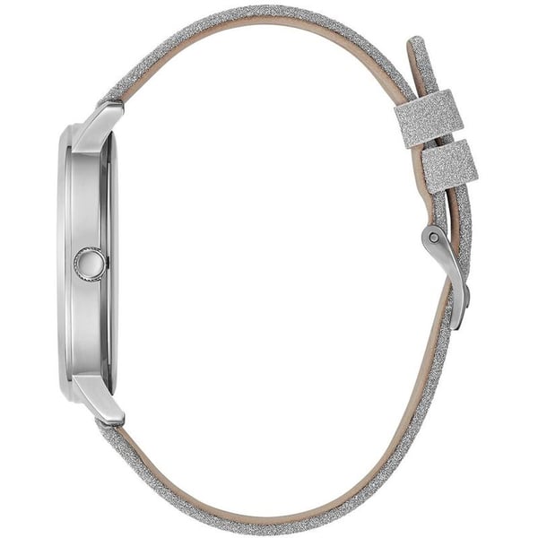 Guess Watch Mariposa Silver Leather Analog Watch Women's Watch GW0008L1 - Watches of New Zealand #2