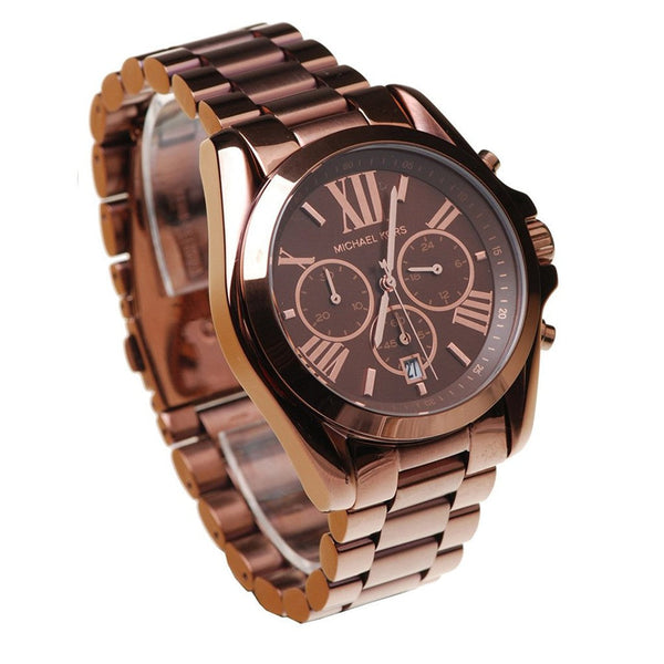 Michael Kors Bradshaw Chronograph Espresso Dial Unisex Watch MK5628 - Watches of New Zealand #2