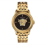 Versace Gold Stainless Steel Black Dial Men's Watch  VERD00818 - Watches of New Zealand