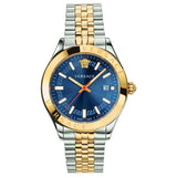 Versace Hellenyium Two-Tone Blue Dial Men's Watch  VEVK00520 - Watches of New Zealand
