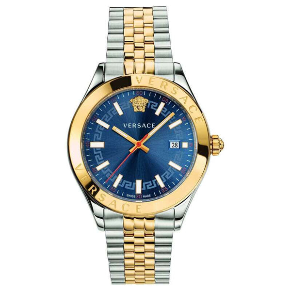 Versace Hellenyium Two-Tone Blue Dial Men's Watch  VEVK00520 - Watches of New Zealand