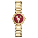 Versace Virtus Gold Mini Red Dial Women's Watch  VET300321 - Watches of New Zealand